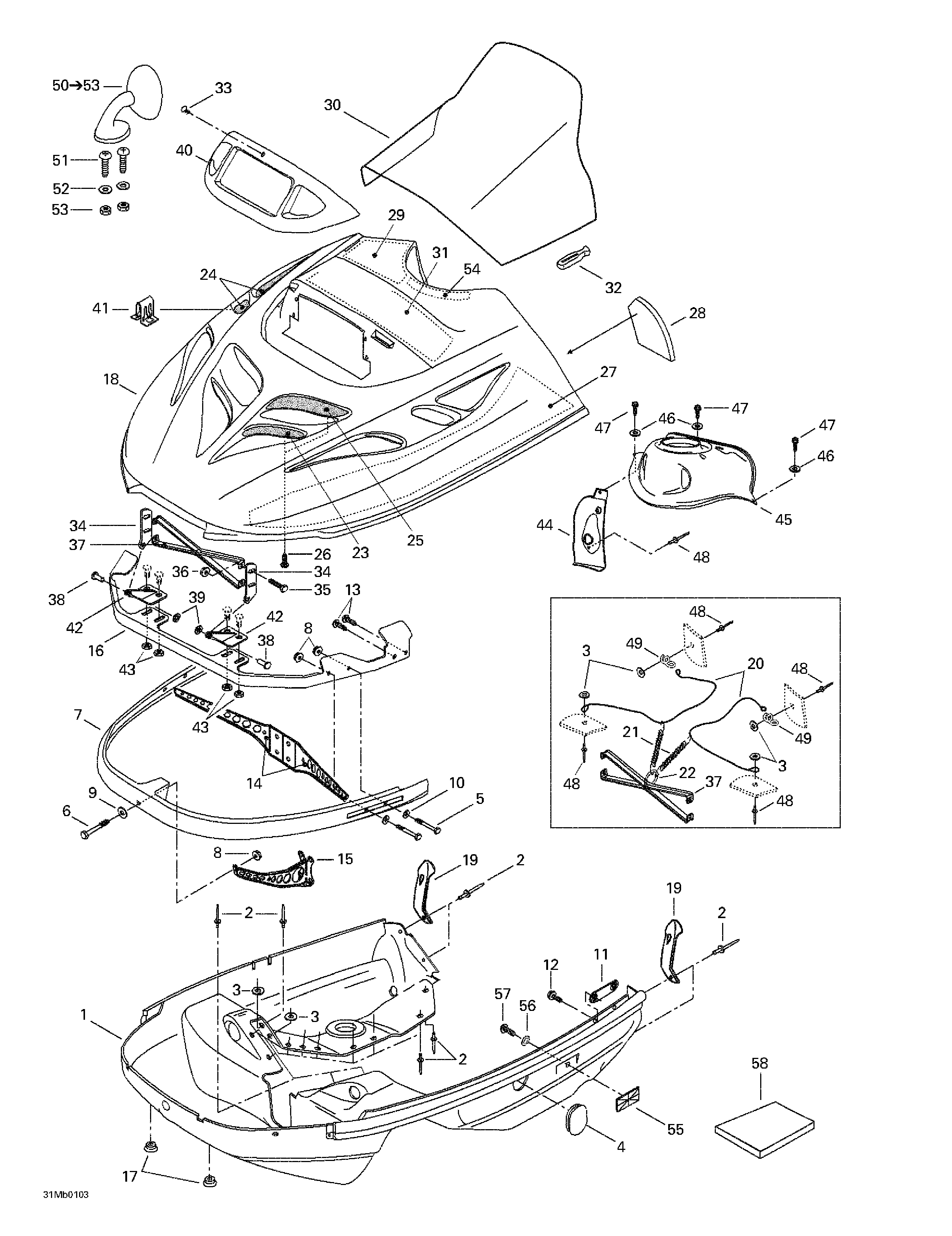 Cab, console