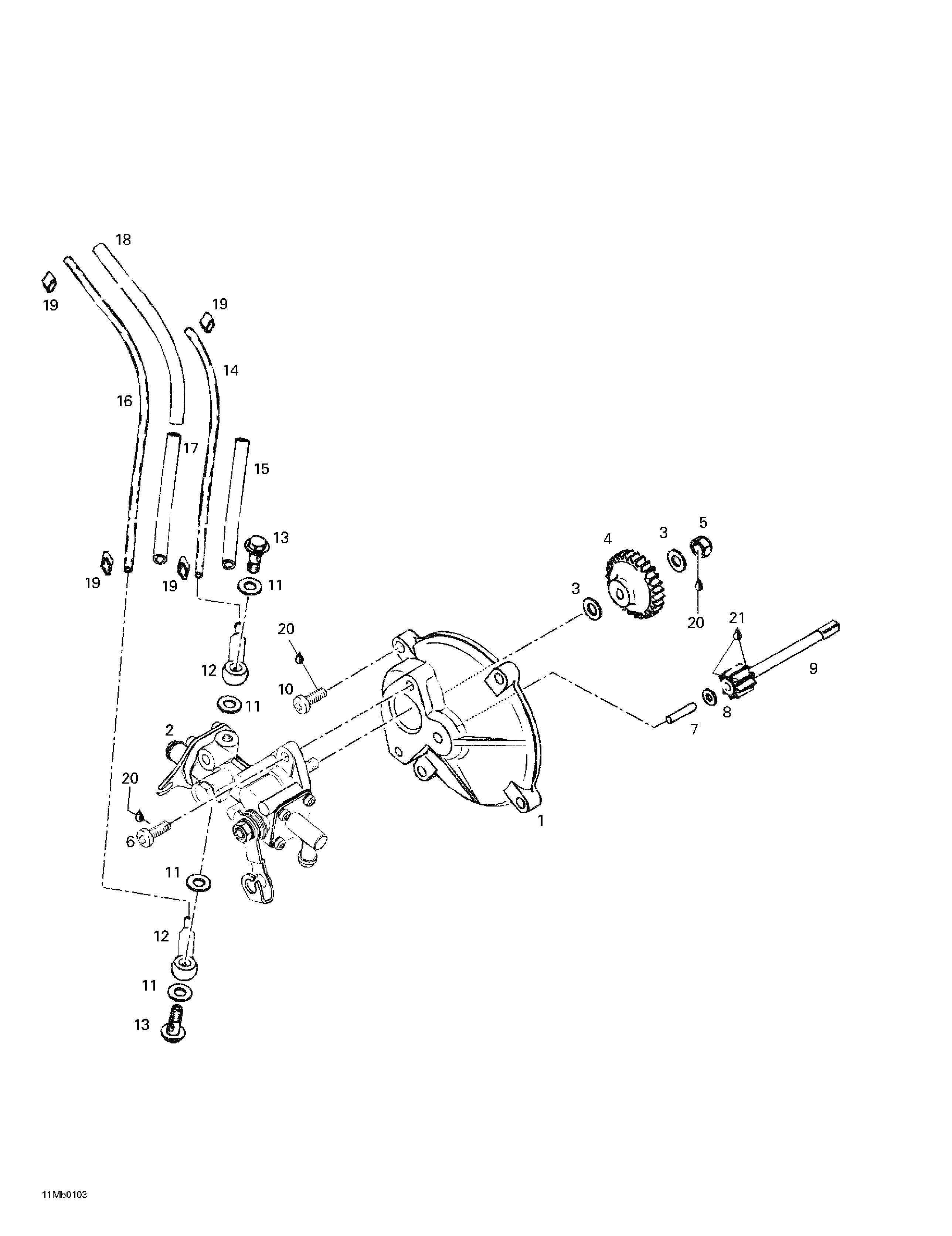 Oil injection system