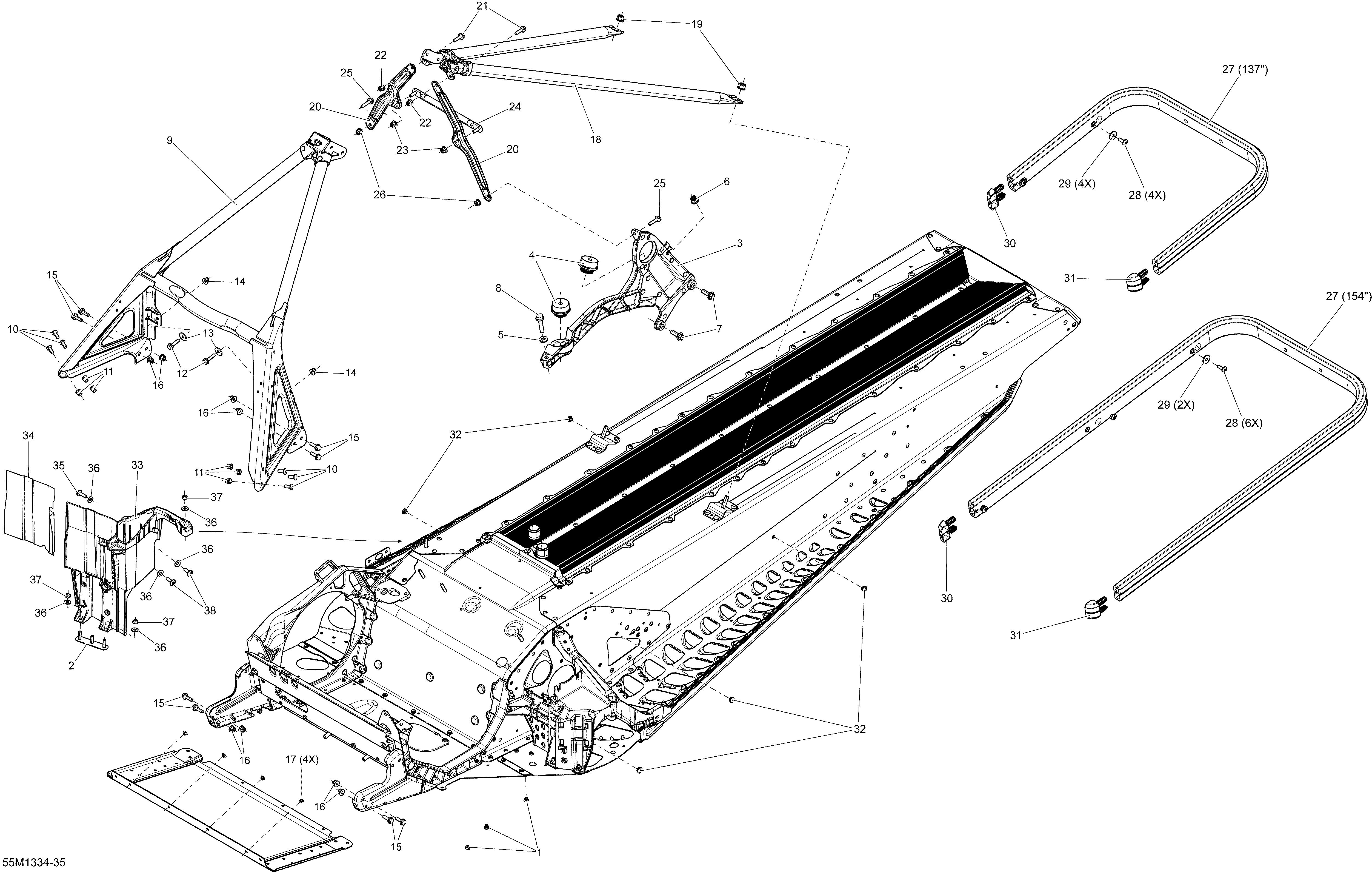 Frame and components