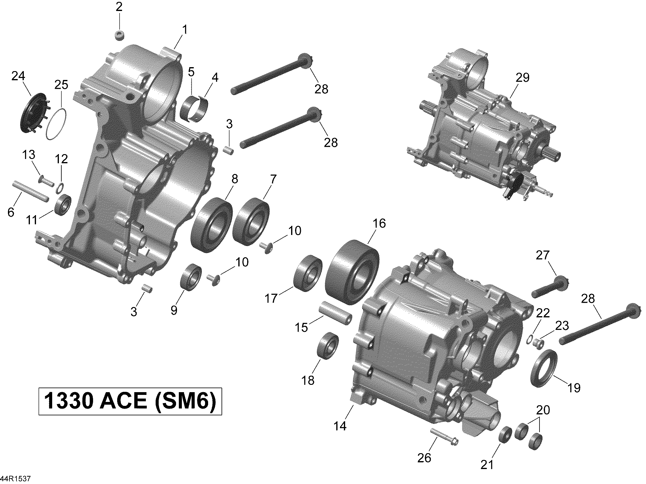 Gearbox housing _44r1537