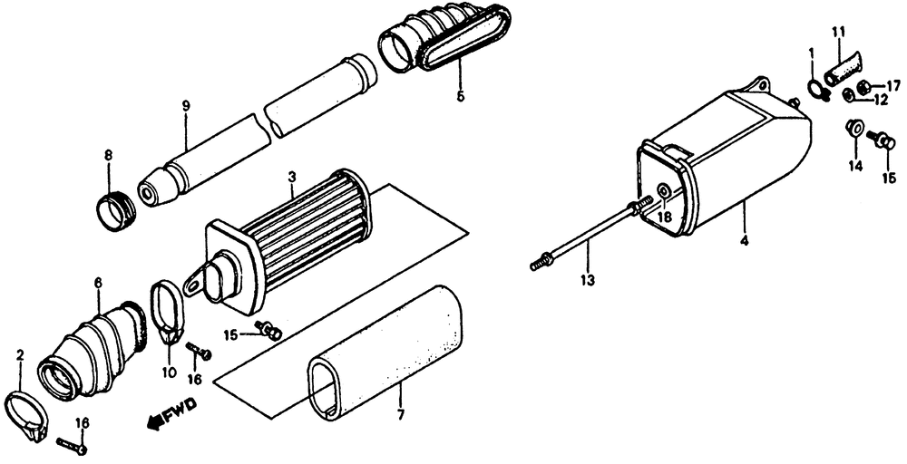 Air cleaner 82