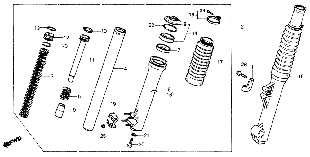 Front fork