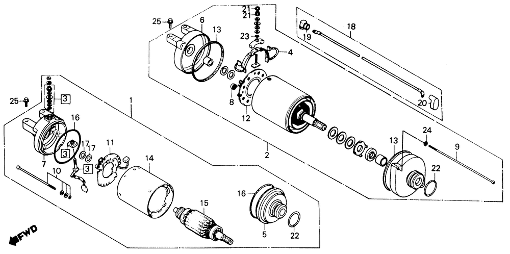 Starter motor