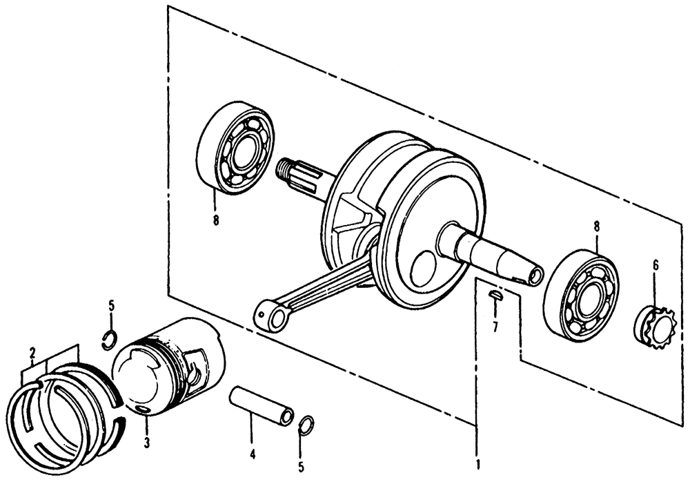 Crankshaft & piston