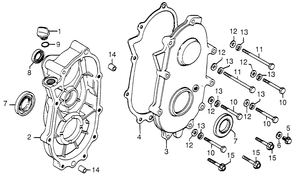 Reduction case & reduction cover