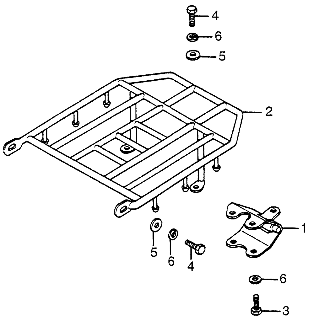 Trailer hitch & luggagecarrier