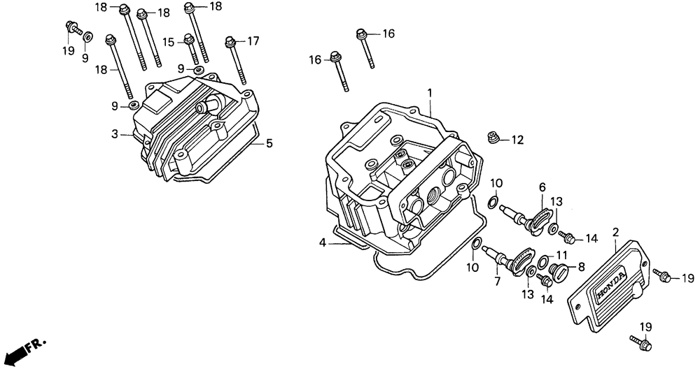 Cylinder head cover