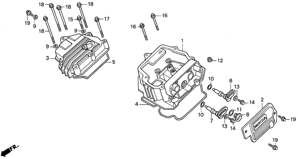 Cylinder head cover