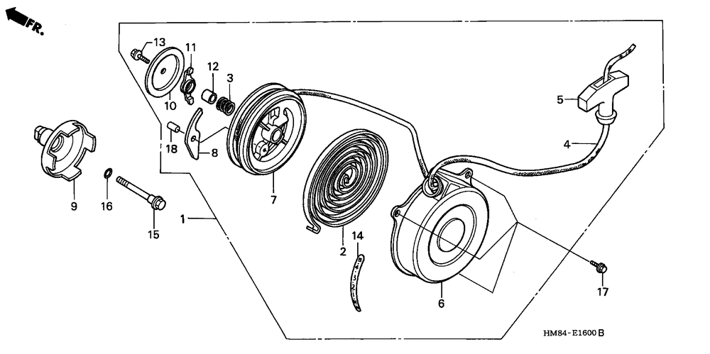 Recoil starter