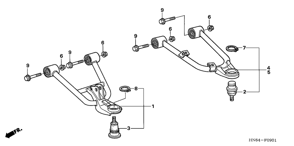 Front arm (06-)