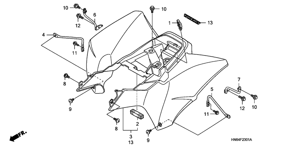 Rear fender (06-)