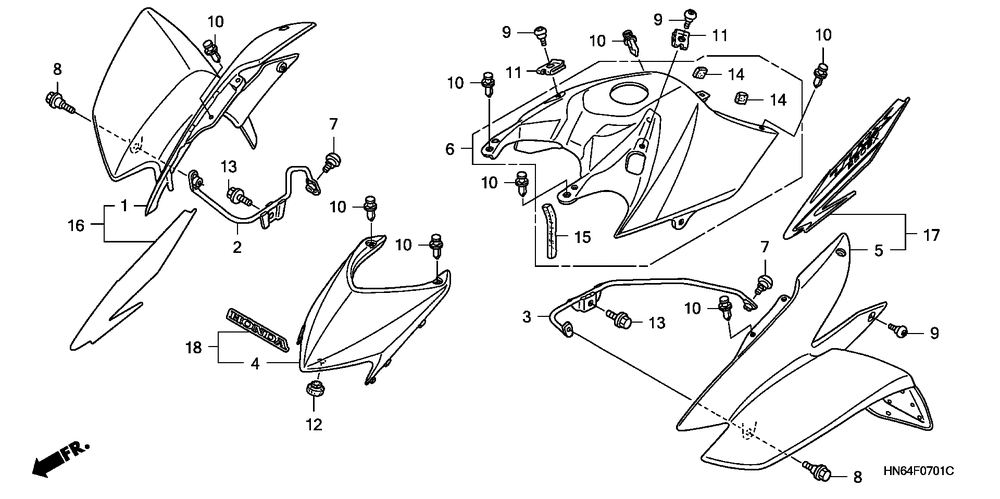 Front fender (06-)