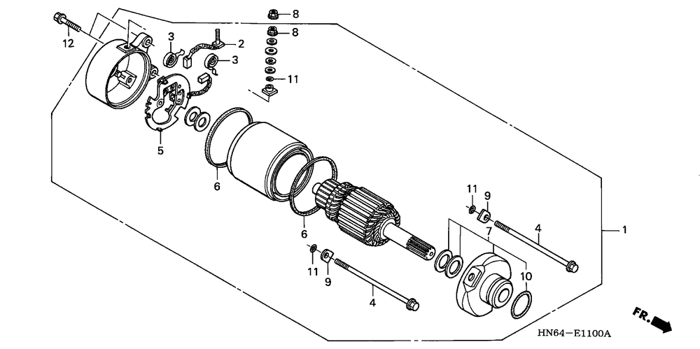 Starter motor