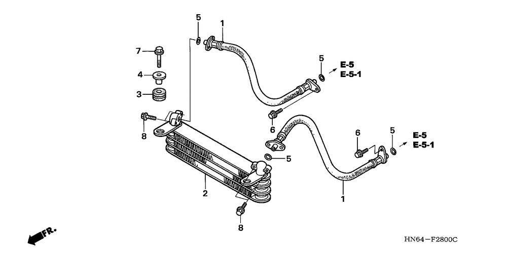 Oil cooler