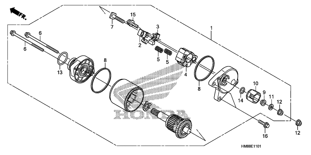 Starter motor