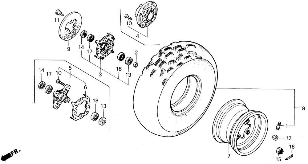 Front wheel