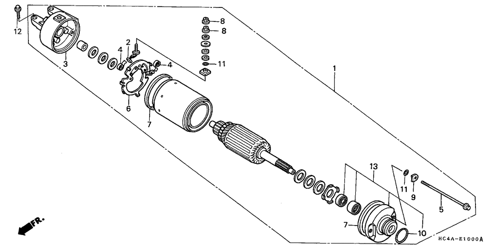 Starter motor