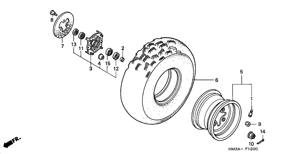 Front wheel