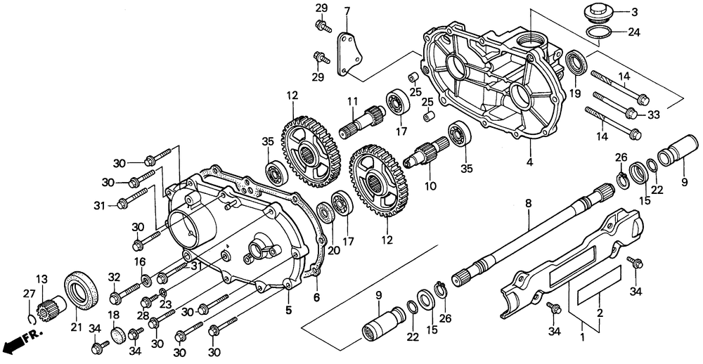 300 fw driveshaft