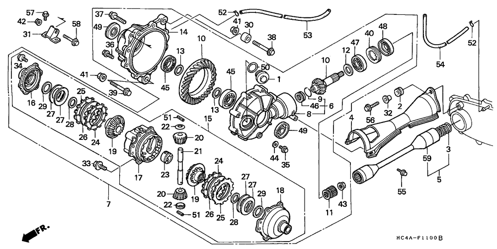 Trx300fw driveshaft (trx300fw)