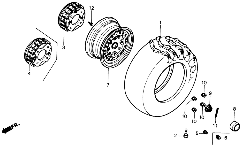 Front wheel