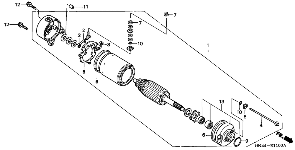 Starter motor