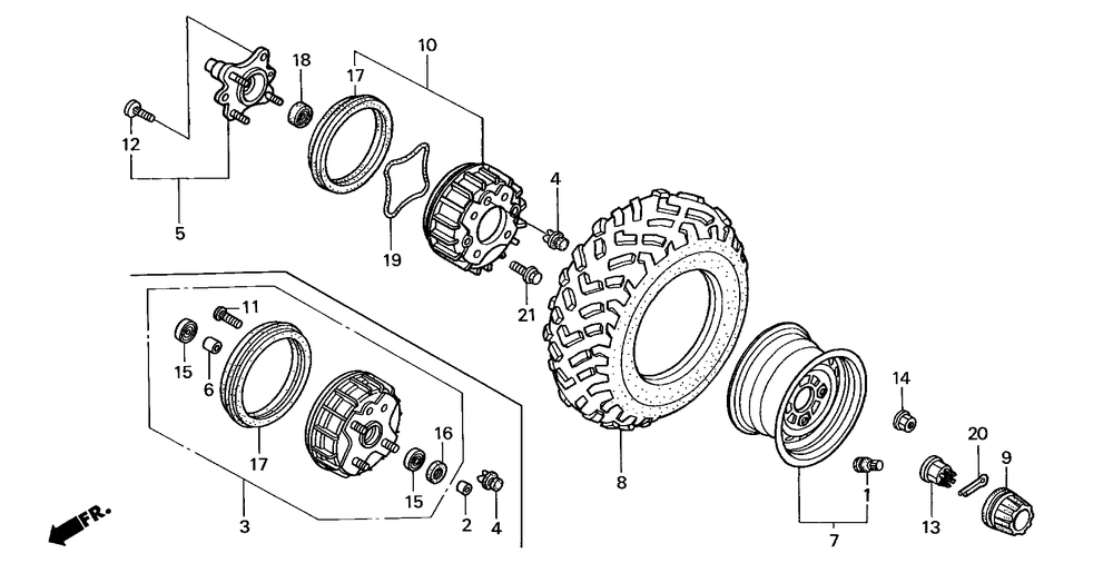 Front wheel