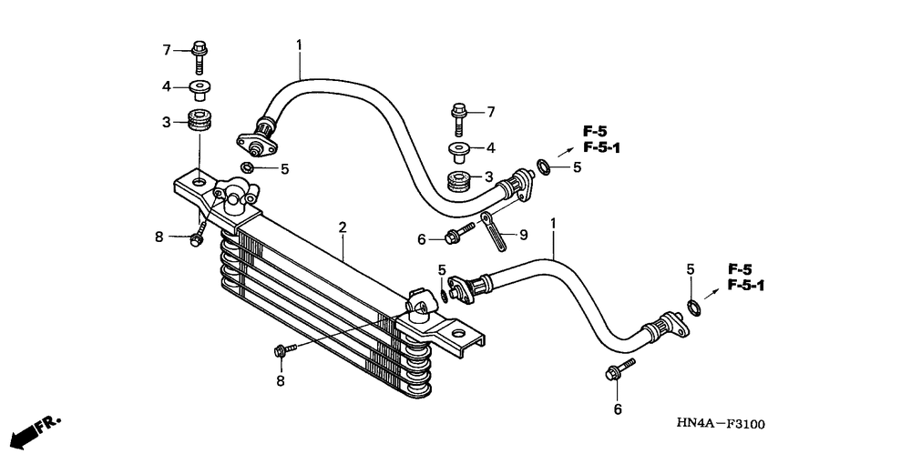 Oil cooler