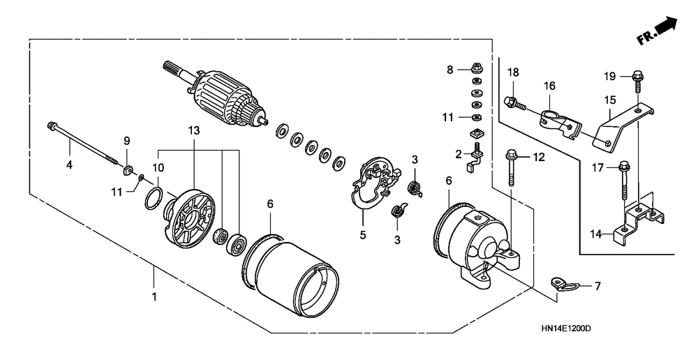 Starter motor