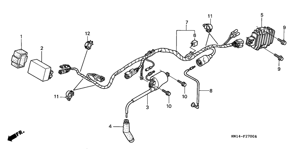 Wire harness (''99-''04)