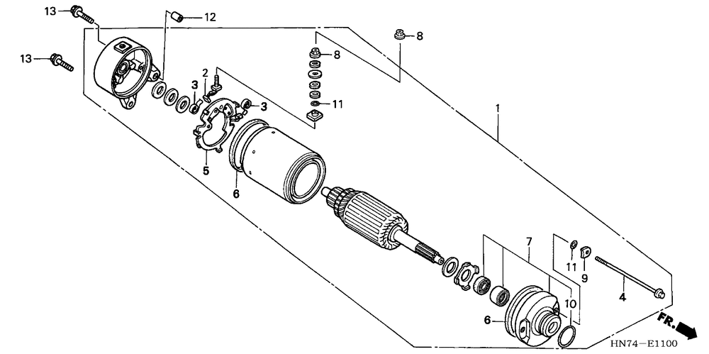 Starter motor