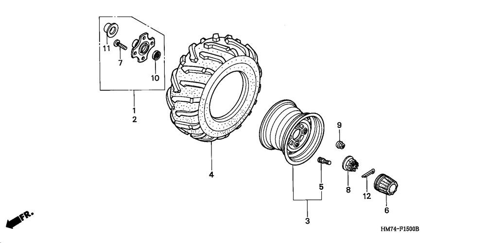 Rear wheel