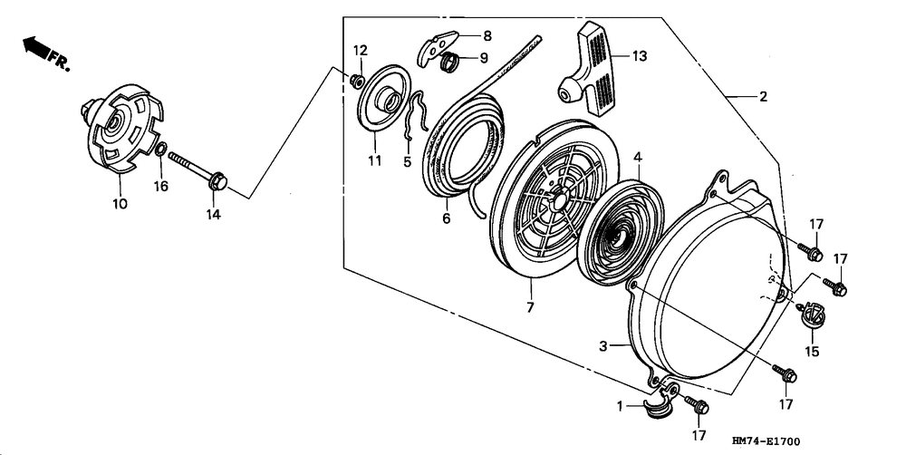 Recoil starter