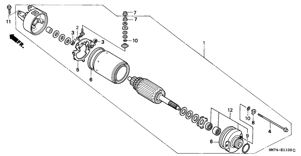 Starter motor