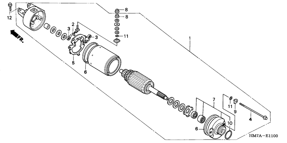 Starter motor