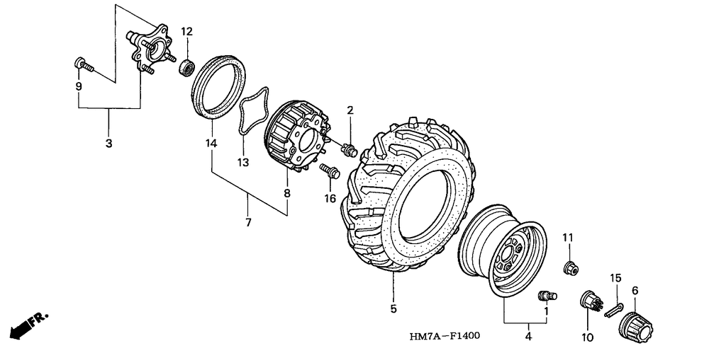 Front wheel