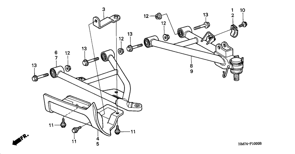 Front arm