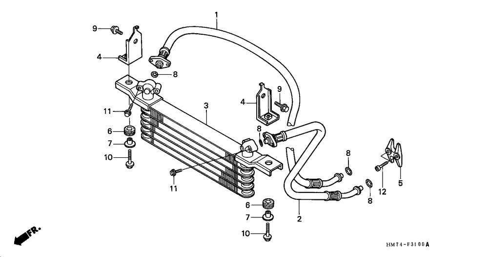 Oil cooler