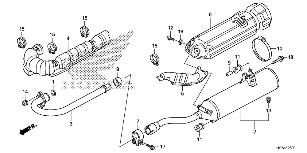 Exhaust muffler