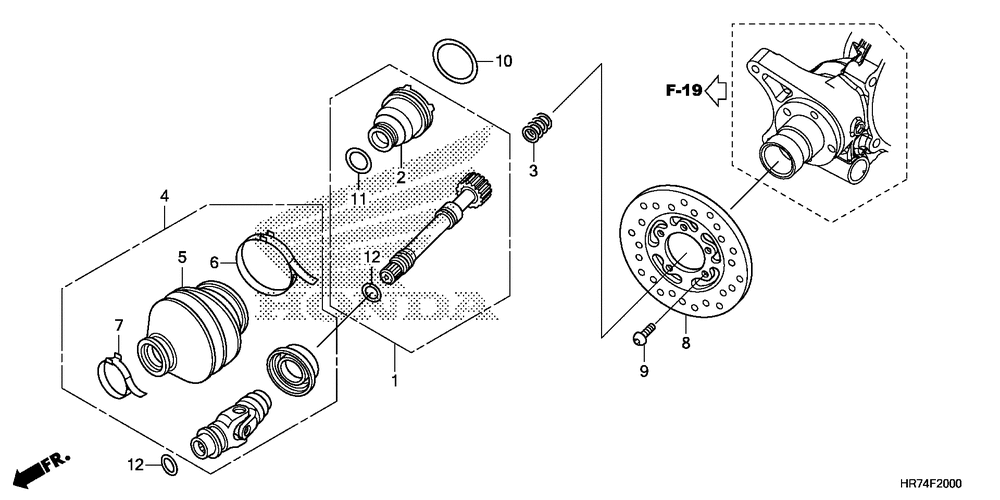 Propeller shaft