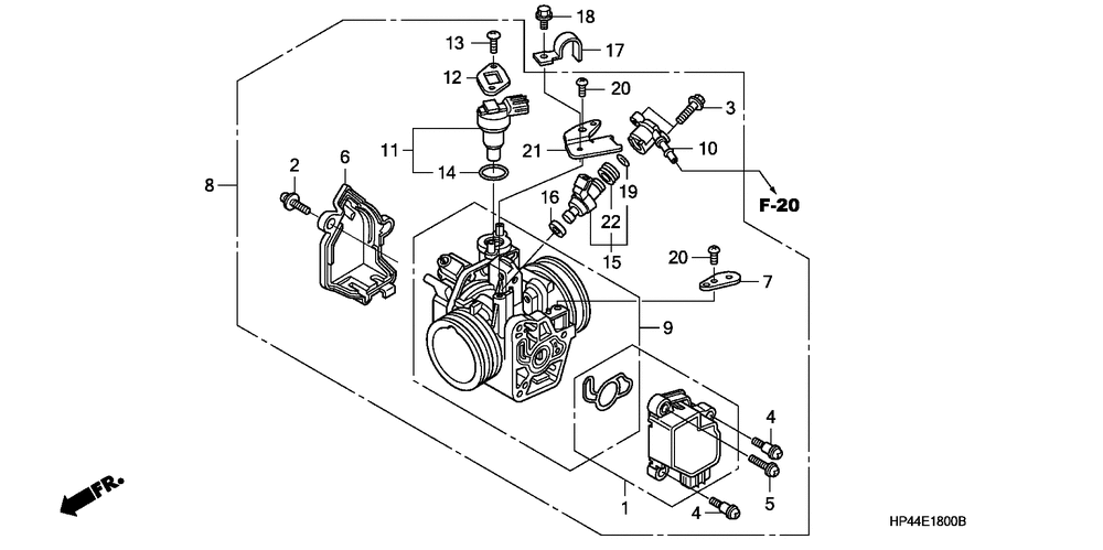 Throttle body