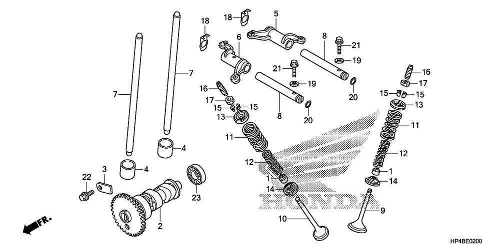 Camshaft & valve