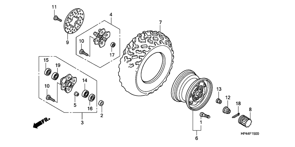 Front wheel