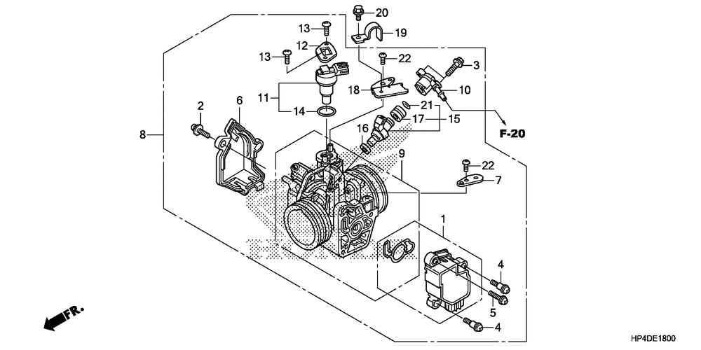 Throttle body