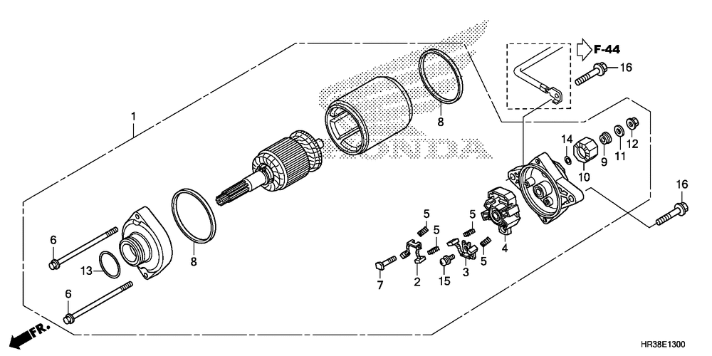 Starter motor