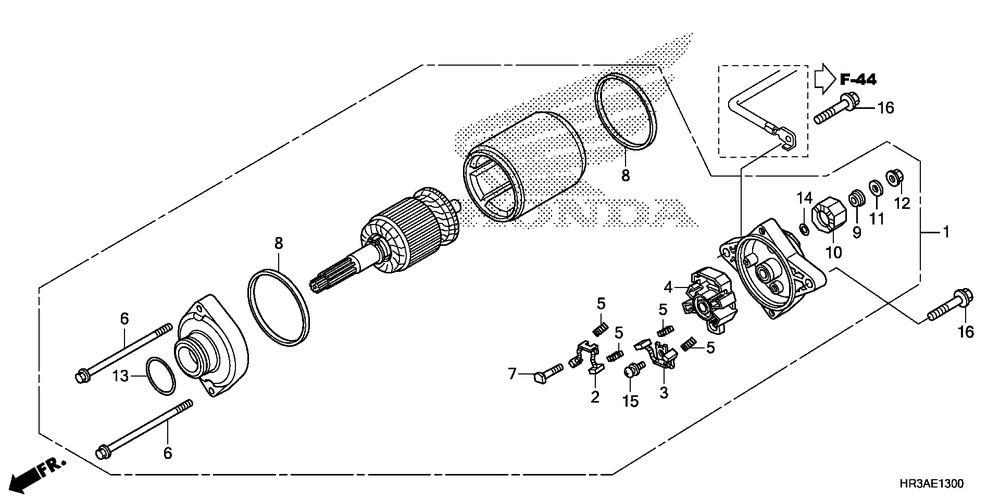 Starter motor