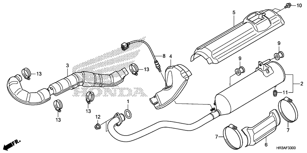 Exhaust muffler