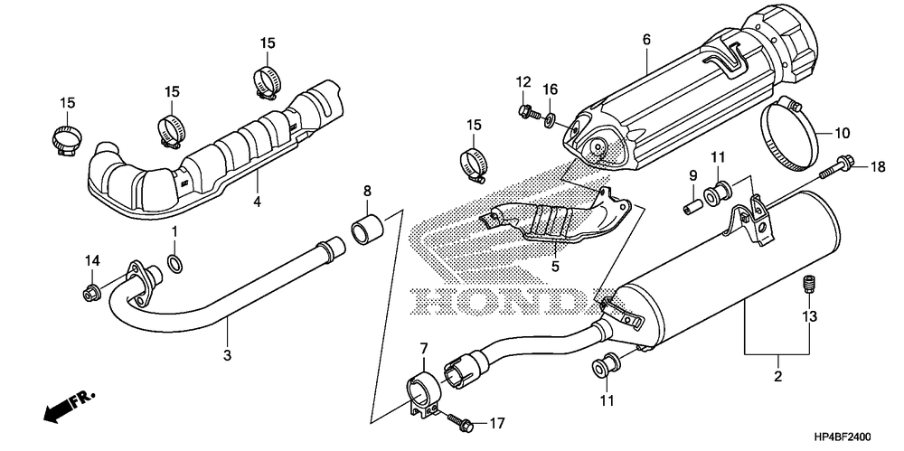 Exhaust muffler