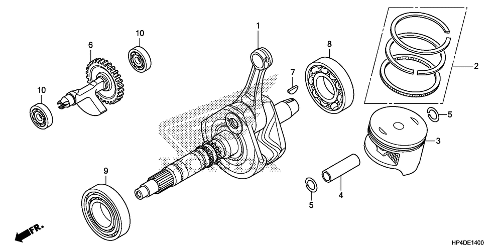 Crankshaft & piston