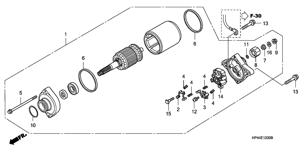 Starter motor